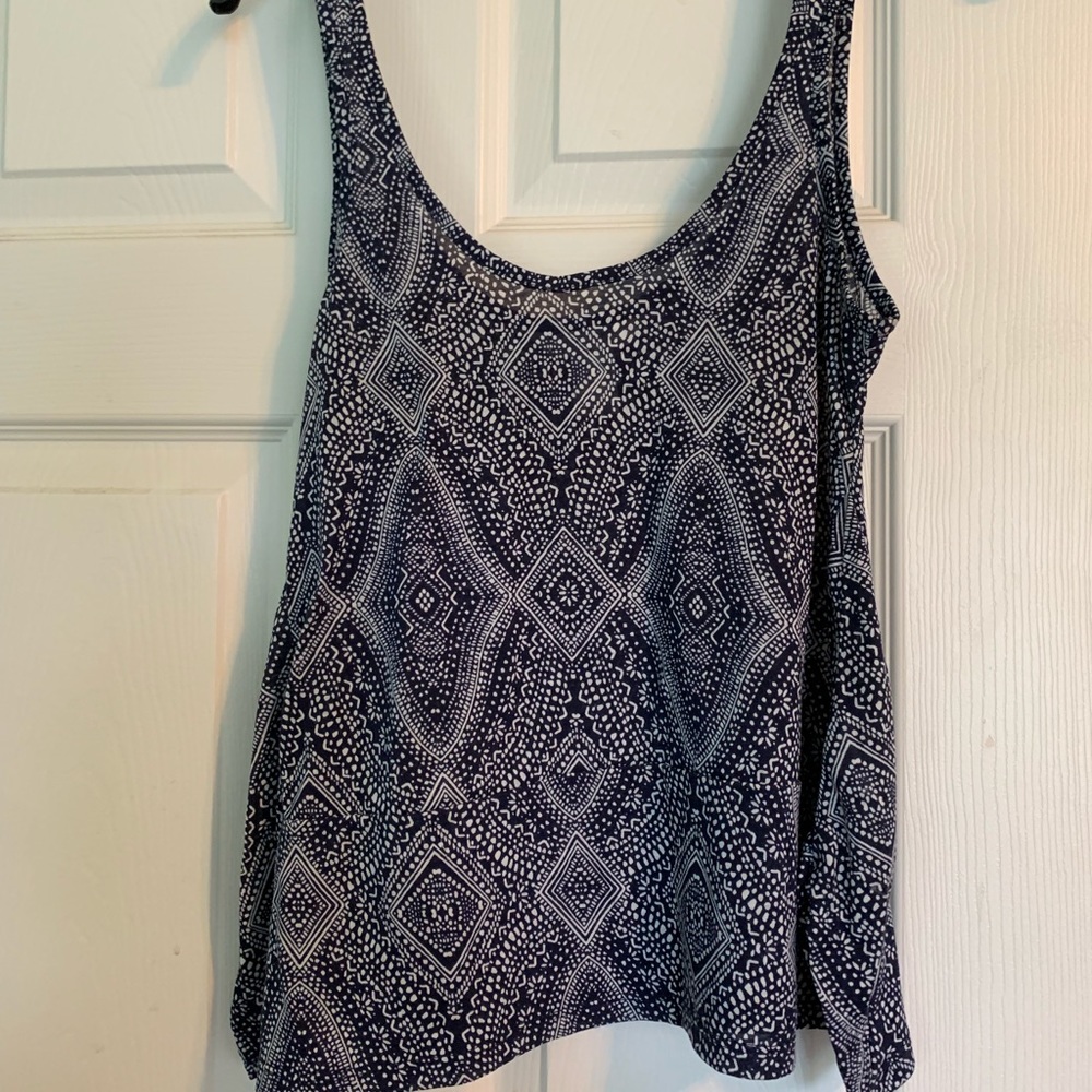 Super cute summertime tank! Worn once!
